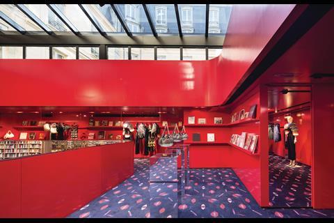 The store has been turned into a pop-up library